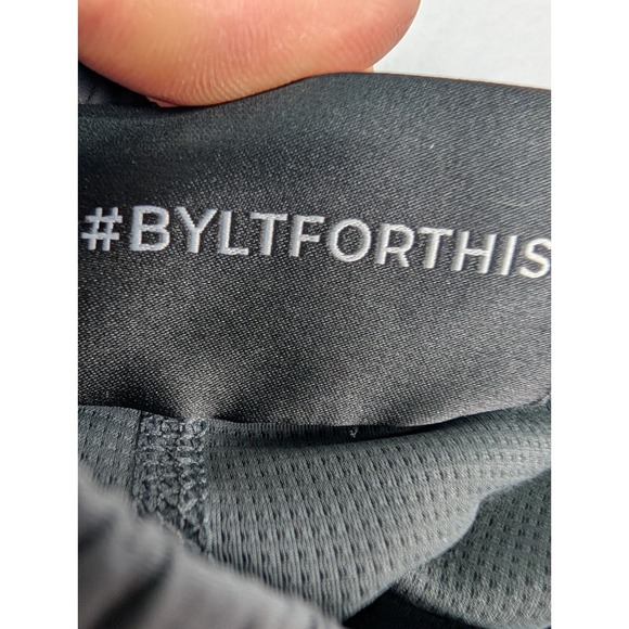 BYLT Shorts Mens L Gray Chino Premium Basic Lined 5.5" Inseam Casual Zip Pockets - Picture 9 of 12